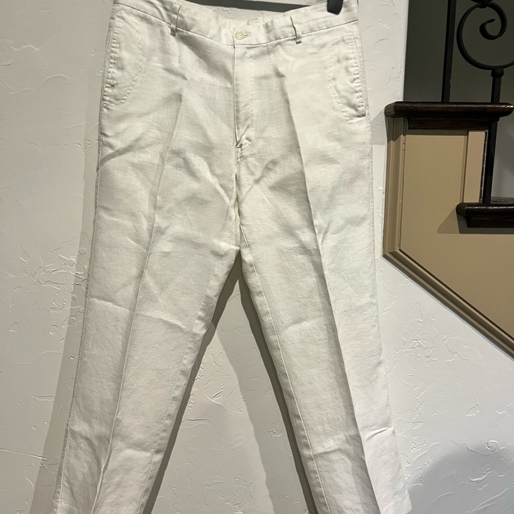 Island Importer Classic White Men's Pants